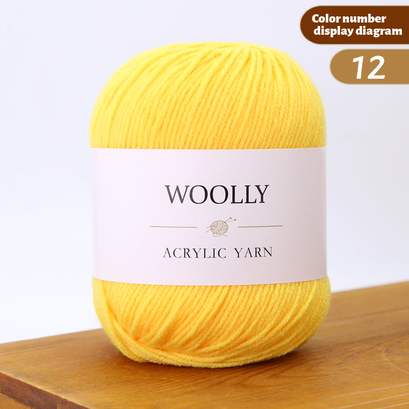 Woolly Acrylic Yarn Ball