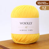 Woolly Acrylic Yarn Ball