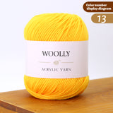 Woolly Acrylic Yarn Ball