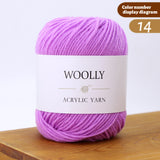 Woolly Acrylic Yarn Ball