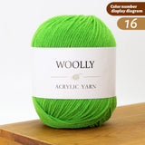 Woolly Acrylic Yarn Ball
