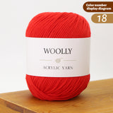 Woolly Acrylic Yarn Ball