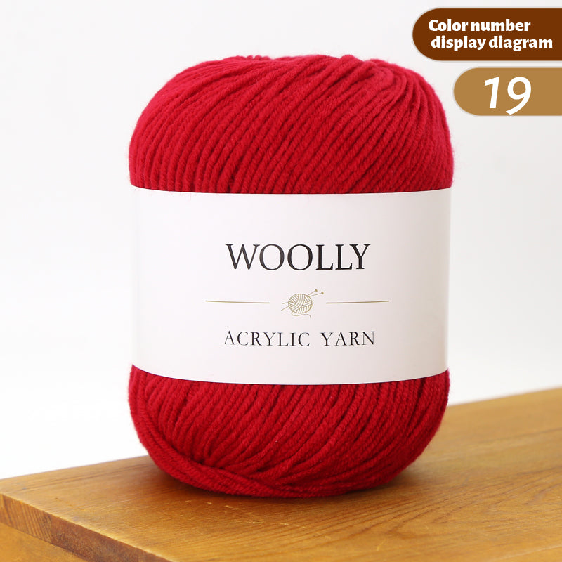 Woolly Acrylic Yarn Ball