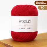 Woolly Acrylic Yarn Ball