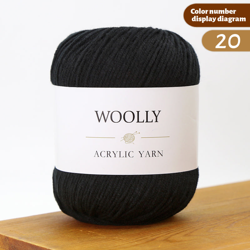 Woolly Acrylic Yarn Ball