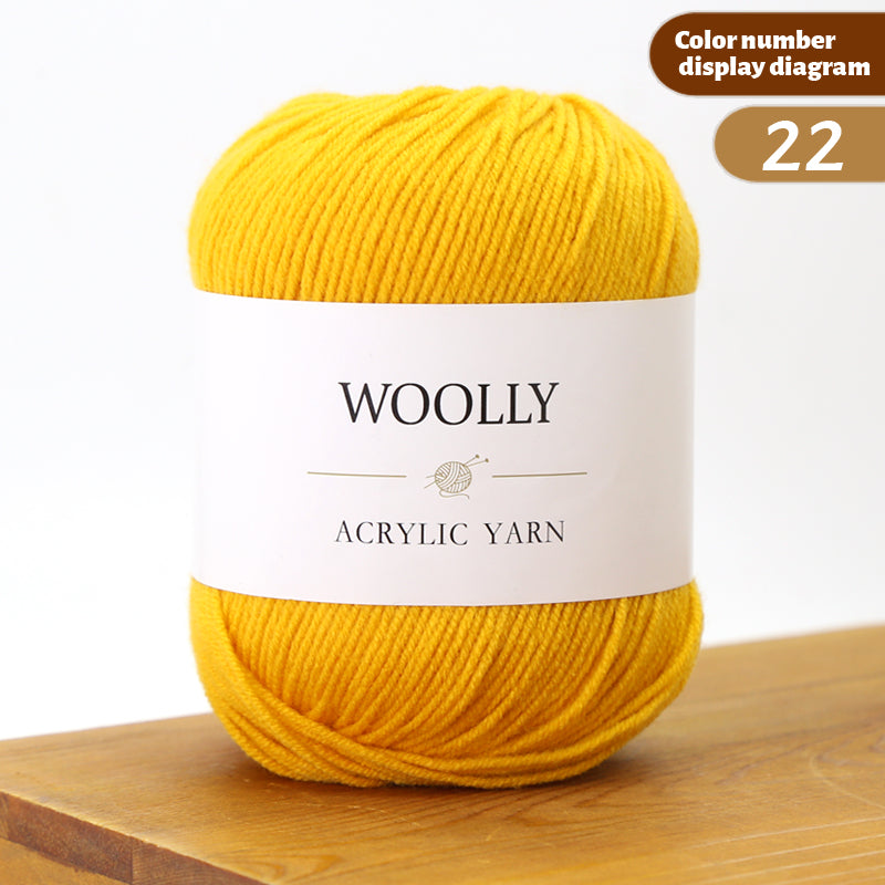Woolly Acrylic Yarn Ball