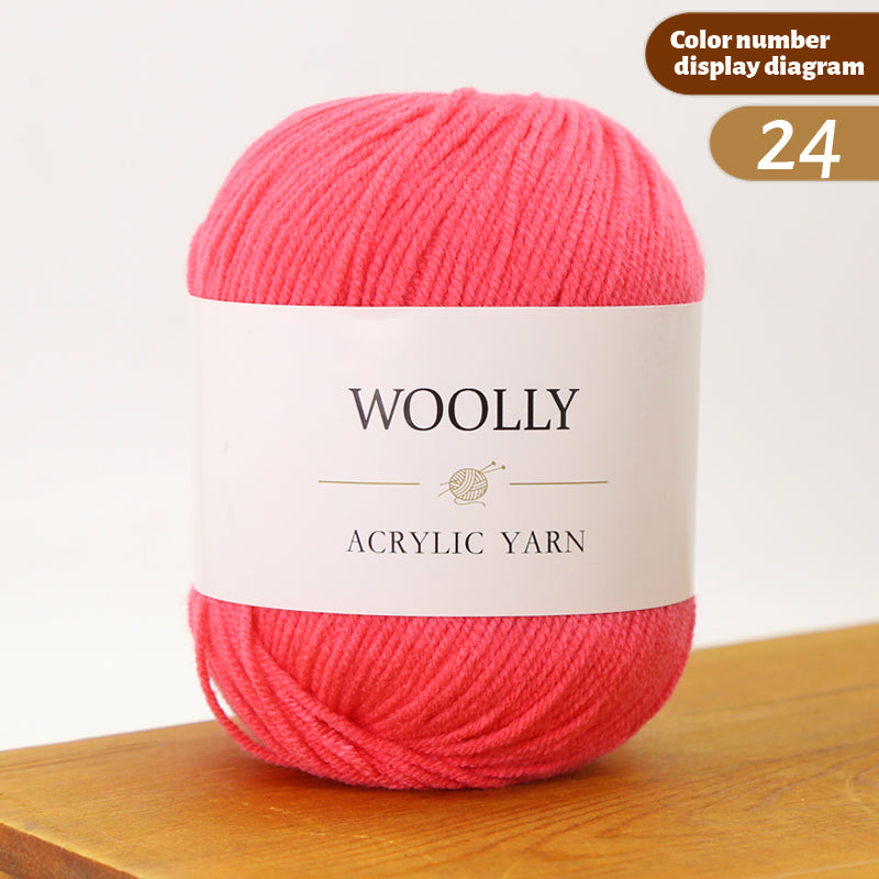 Woolly Acrylic Yarn Ball