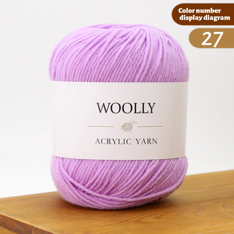 Woolly Acrylic Yarn Ball