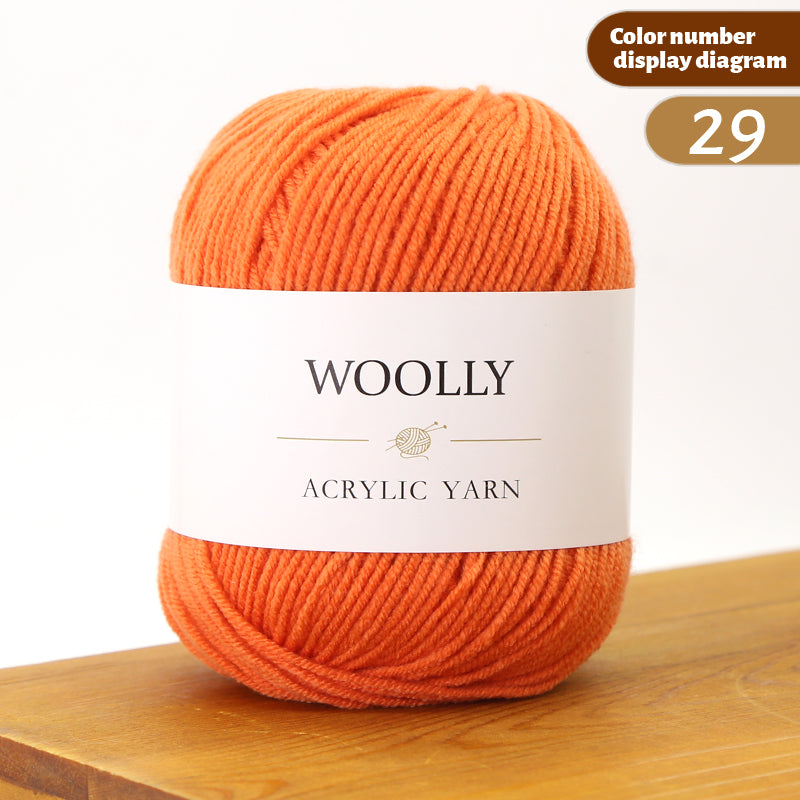 Woolly Acrylic Yarn Ball