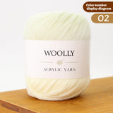 Woolly Acrylic Yarn Ball