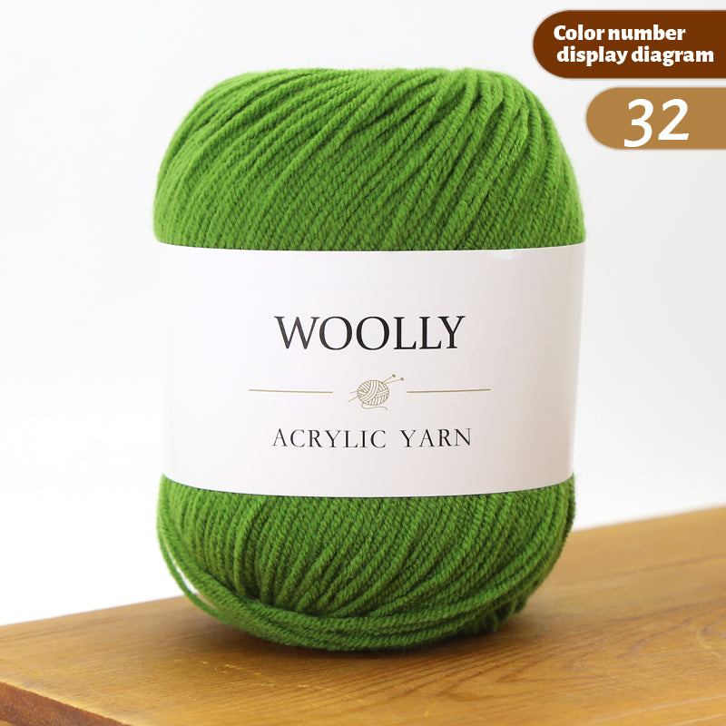 Woolly Acrylic Yarn Ball