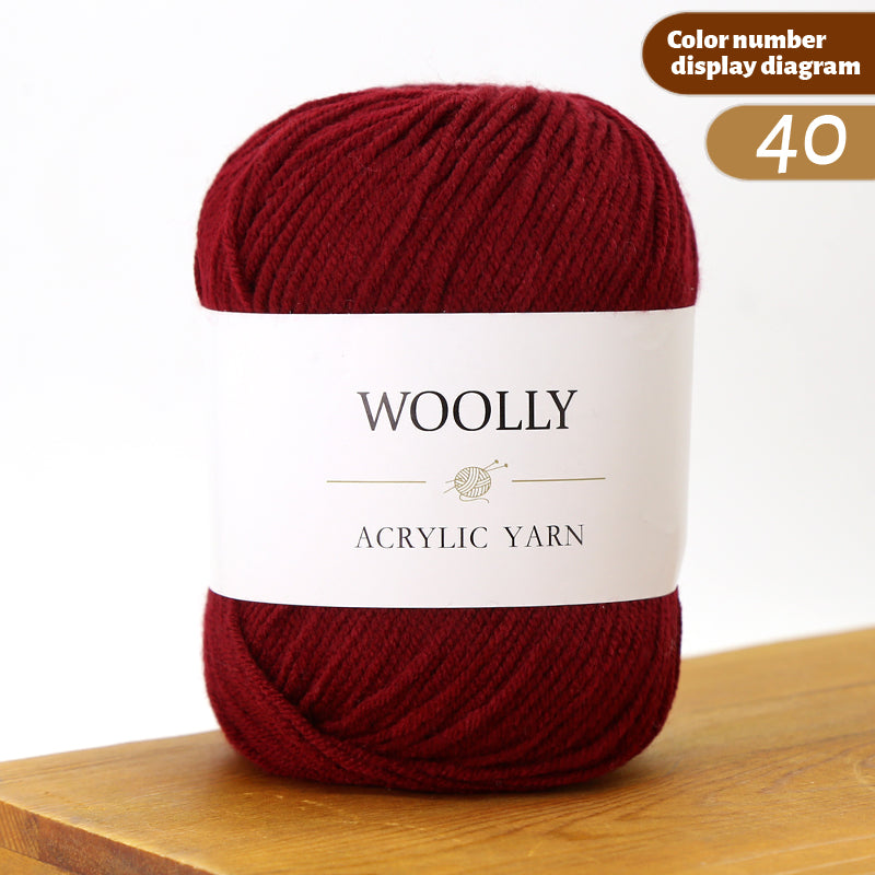 Woolly Acrylic Yarn Ball