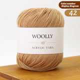Woolly Acrylic Yarn Ball