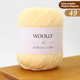 Woolly Acrylic Yarn Ball