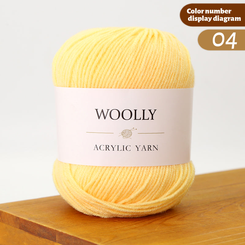Woolly Acrylic Yarn Ball
