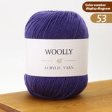 Woolly Acrylic Yarn Ball