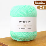 Woolly Acrylic Yarn Ball