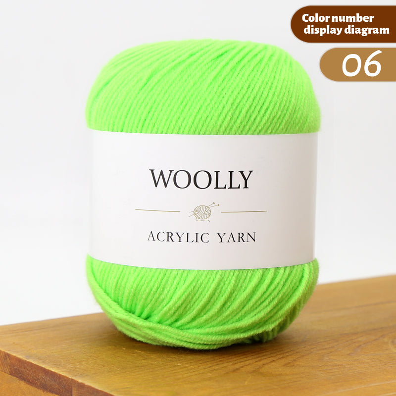 Woolly Acrylic Yarn Ball