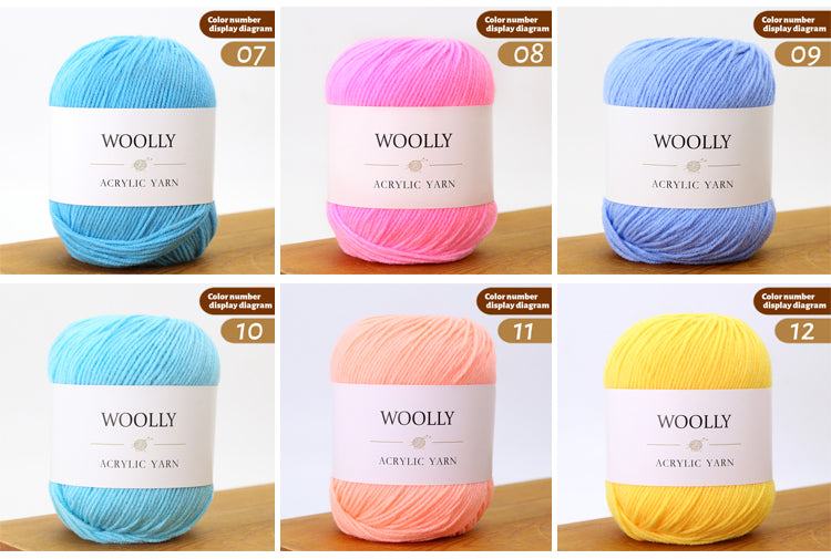 Woolly Acrylic Yarn Ball