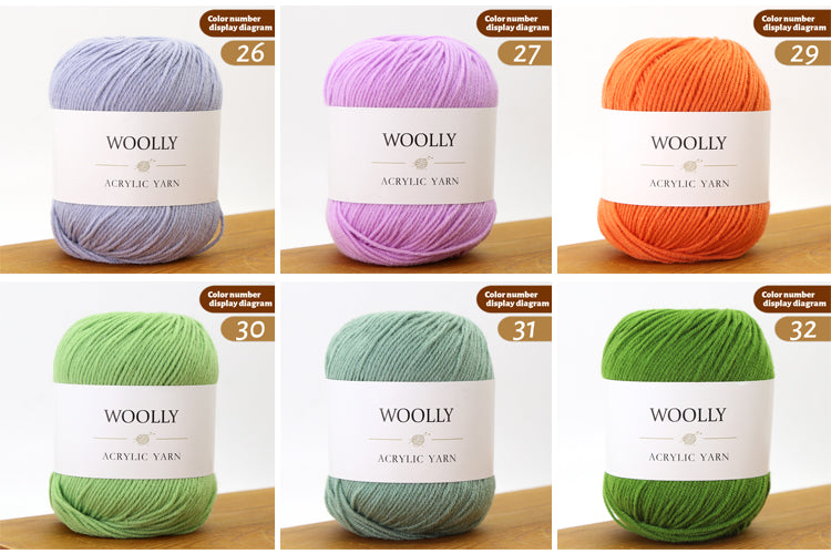 Woolly Acrylic Yarn Ball