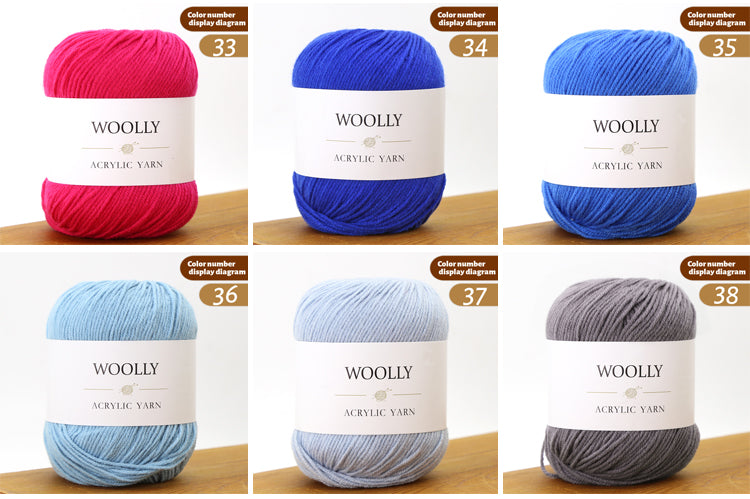 Woolly Acrylic Yarn Ball