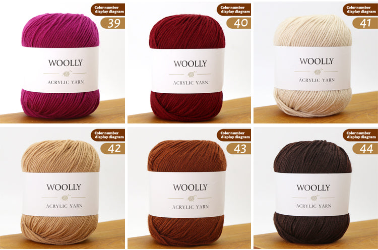 Woolly Acrylic Yarn Ball