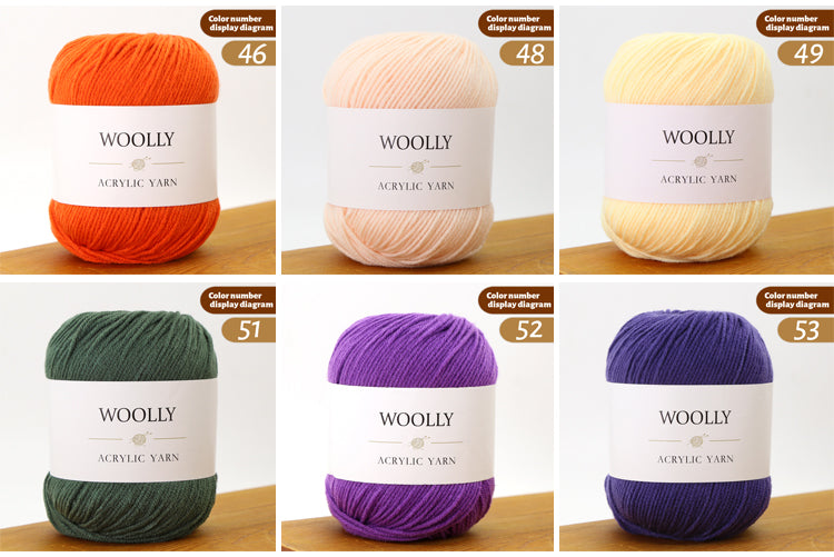 Woolly Acrylic Yarn Ball