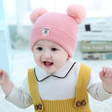 Baby Double Pom Pom Cap