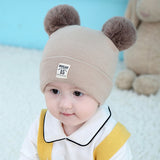 Baby Double Pom Pom Cap