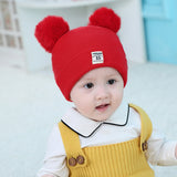 Baby Double Pom Pom Cap
