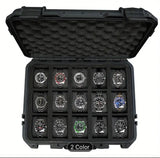 Waterproof Watches & Jewelry Storage Box - 15 Slot