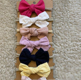 Mix Bow Headband Set (8pcs)