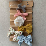 Assorted Baby Soft Nylon Headband Set