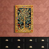 Morris Tree of Life Printed Cross Stitch Kit — 11CT Beginner Starter Set | 3-Strand Thread | Vintage Wall Art