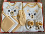 Newborn Teddy Bear Fleece Gift Set (8pcs )