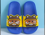 Rabbit & Bear Water Star Game Slippers