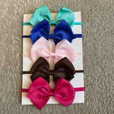 Baby Big Bow Headband Set (5pcs)