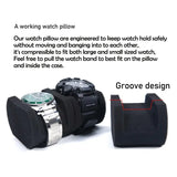 2 Slots Watch Travel Case, Hard-Shell Watch Storage Organizer