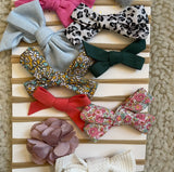 Super Soft Elastic Bow Headband Set (10pcs)