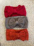 Big Bow Headband Set (Pack of 3)