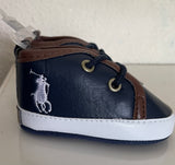 PU Leather Crawl Crib Shoes