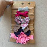 Assorted Baby Soft Nylon Headband Set