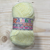 Rainbow Crystal Yarn Ball 3ply Knitting Crochet 3.5MM (Pack of 6)