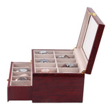Luxury Wooden Watch Storage Box (Imported) - 20 Slot