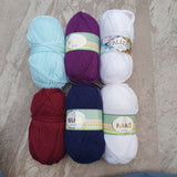 Discounted Imported Wool/Yarn Bundles - J24