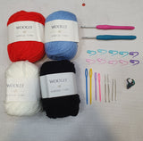 Woolly Basic Beginner Crochet Kit