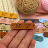 Handmade Leather Tag - 100pc