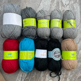 Mix Imported Yarn Ball Discounted Bundles KingCole Nako Alize Woolly