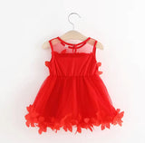 Petal Mesh Princess Dress
