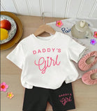 Daddy’s Girl T-Shirt & Short Set